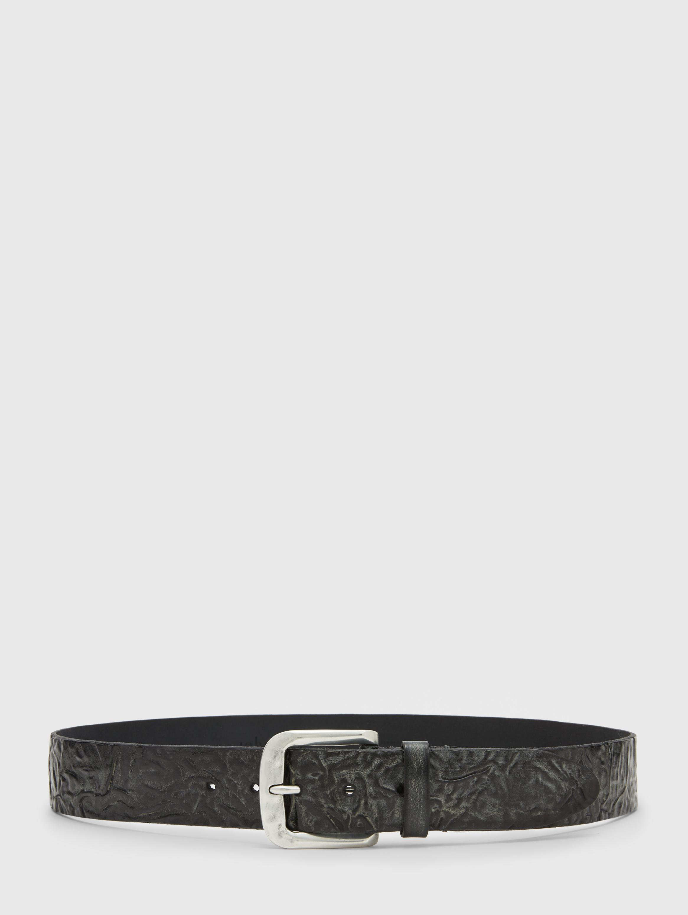 NOVA HAMMERED CRINKLE BELT | John Varvatos