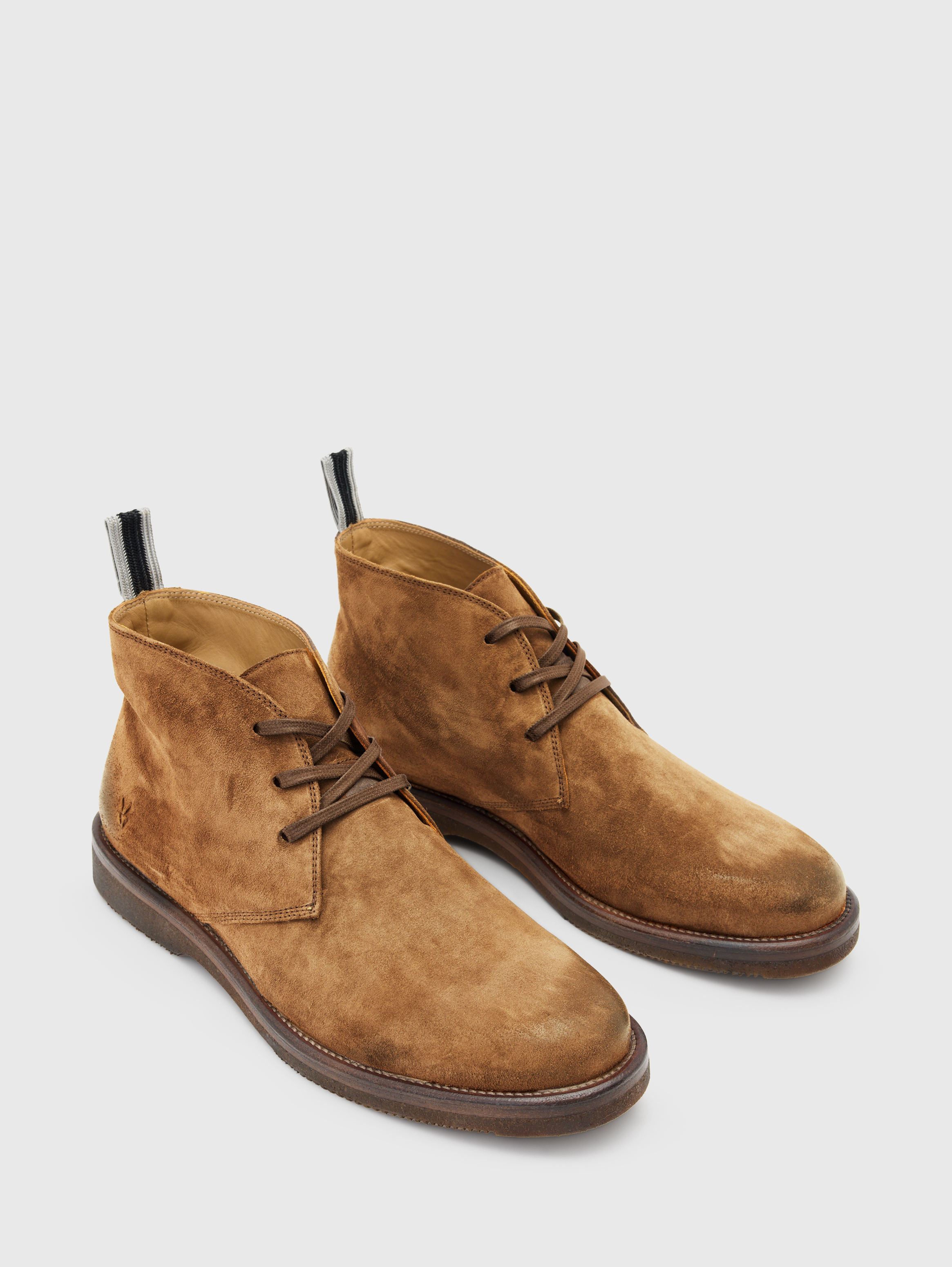 John Varvatos U.S.A. Leather Chukkas Size 8 John Varvatos Star USA Chukka Suede Boot Lace-up Brown Mens  main image 2