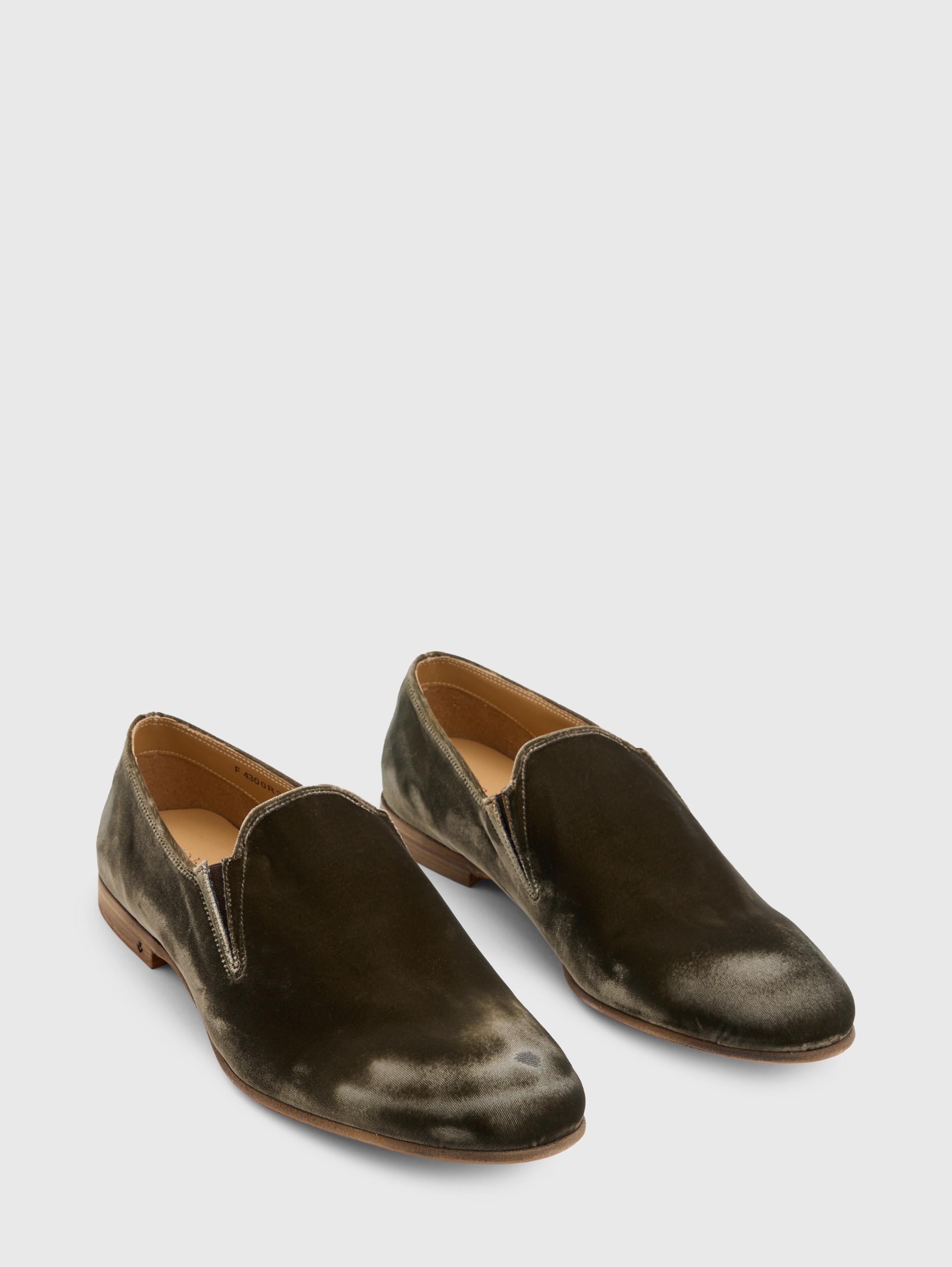 John Varvatos New Venice Distressed Velvet Loafers Amazon.com | John Varvatos Men main image 2