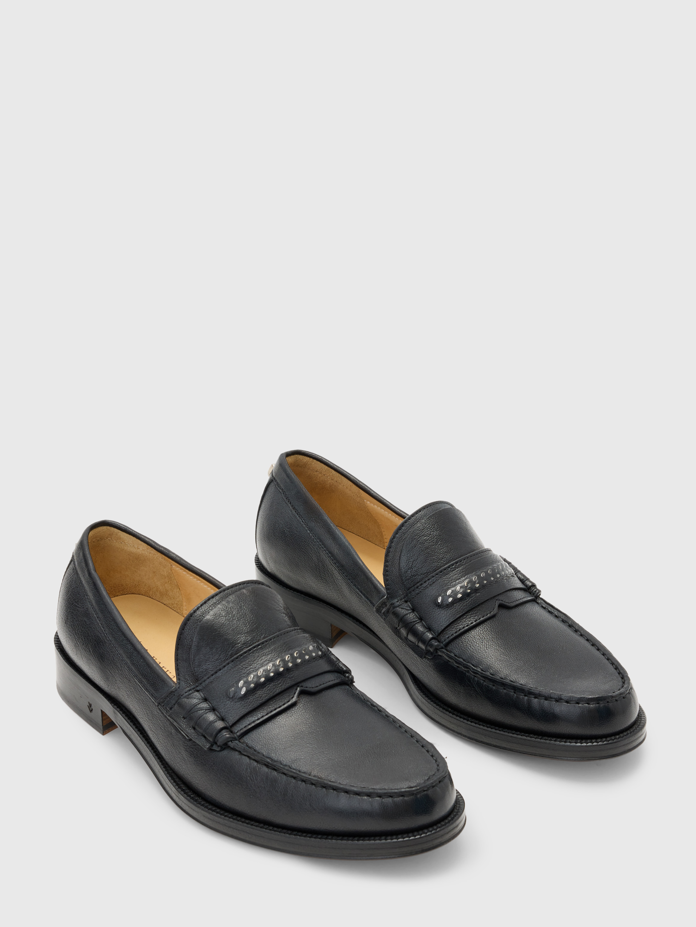$698 New John Varvatos Collection Hawthorne Leather Leather Shoes 9.5 $598 John Varvatos Collection Monk Strap Leather Shoes 9.5  main image 3