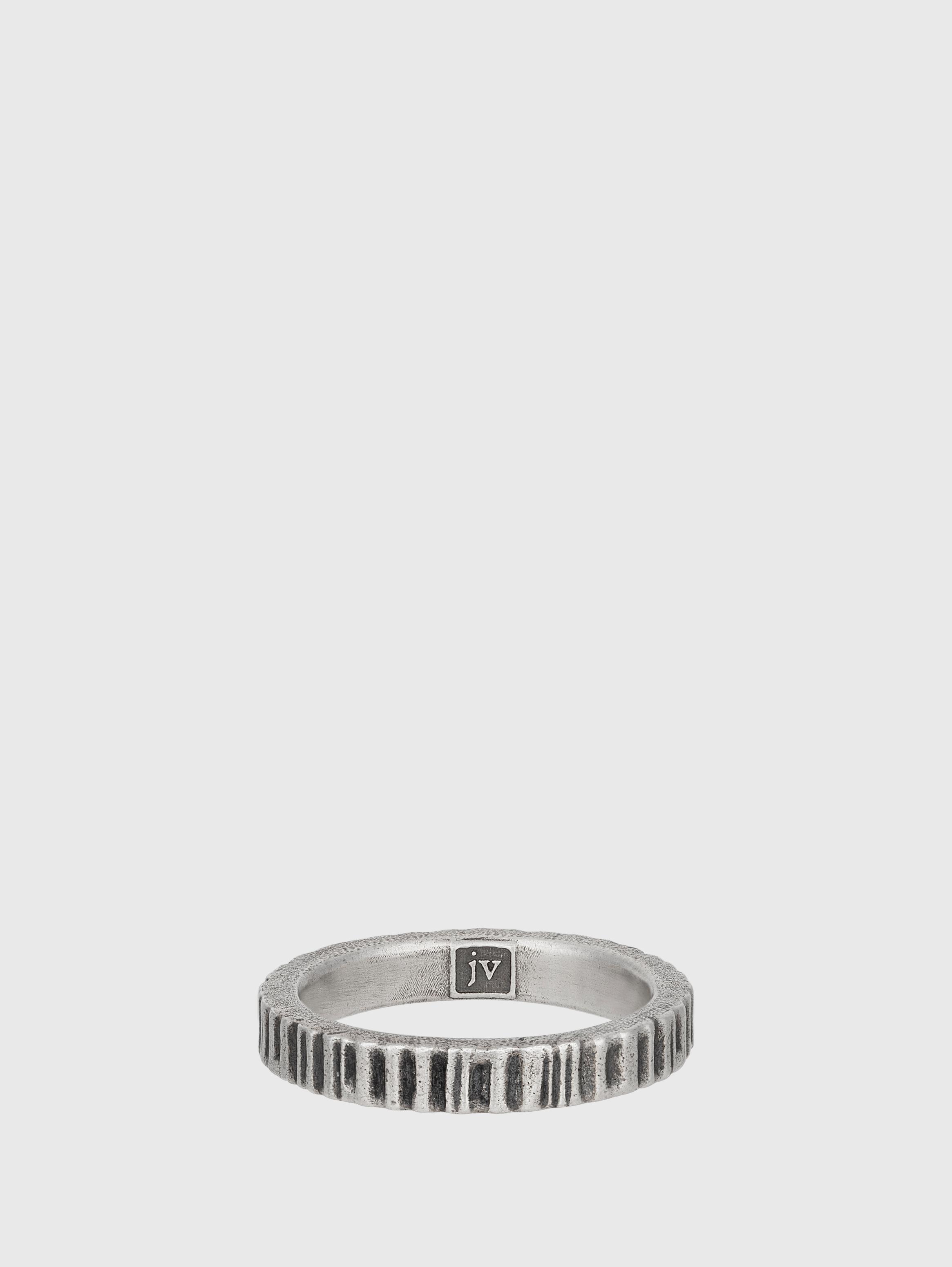 NOTCHED BAND RING