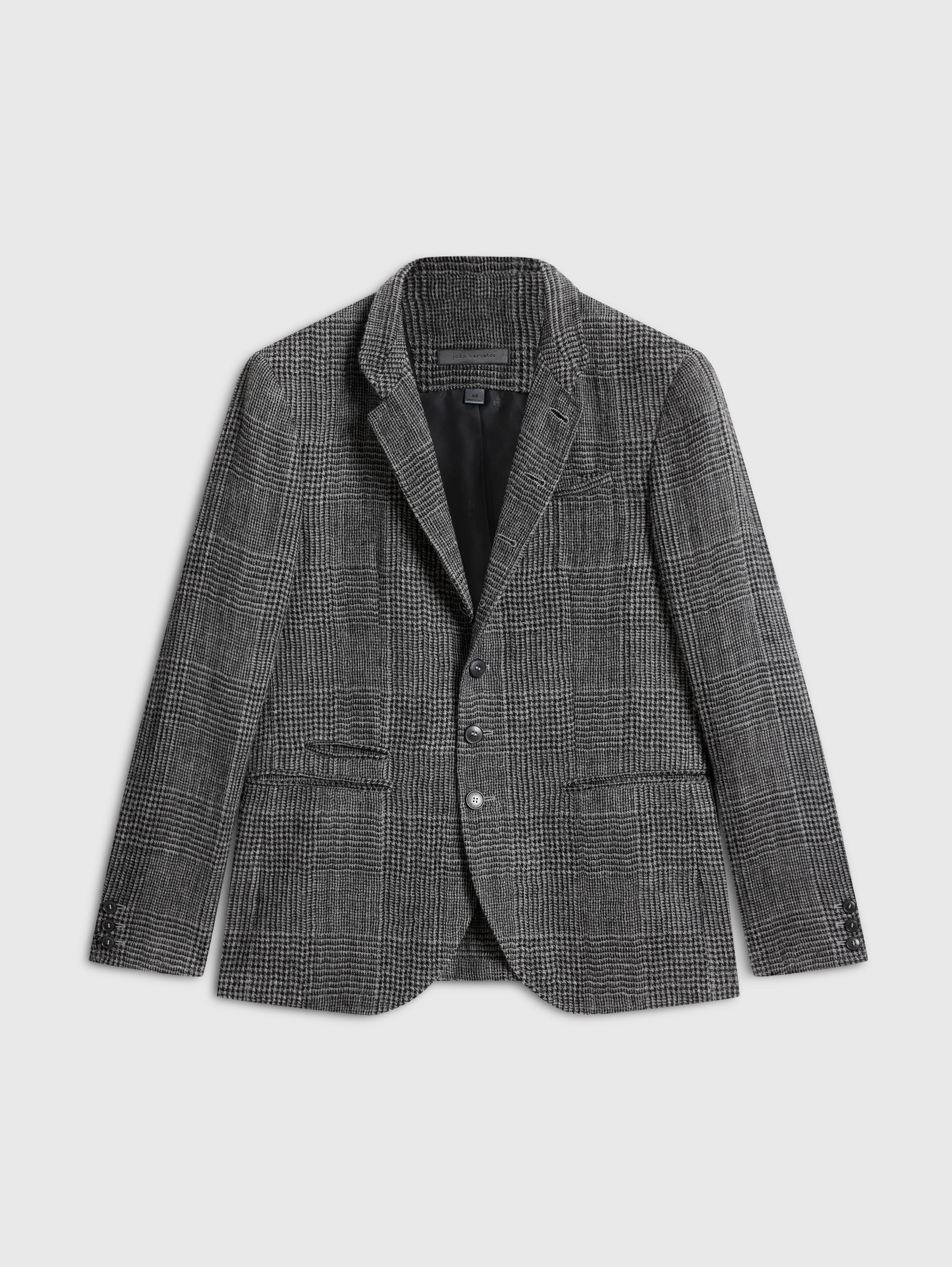 john varvatos　メンズ　ジャケット　コート　ゴートスエード　56 スエードイタリアンカラーコート メンズ ロングコート