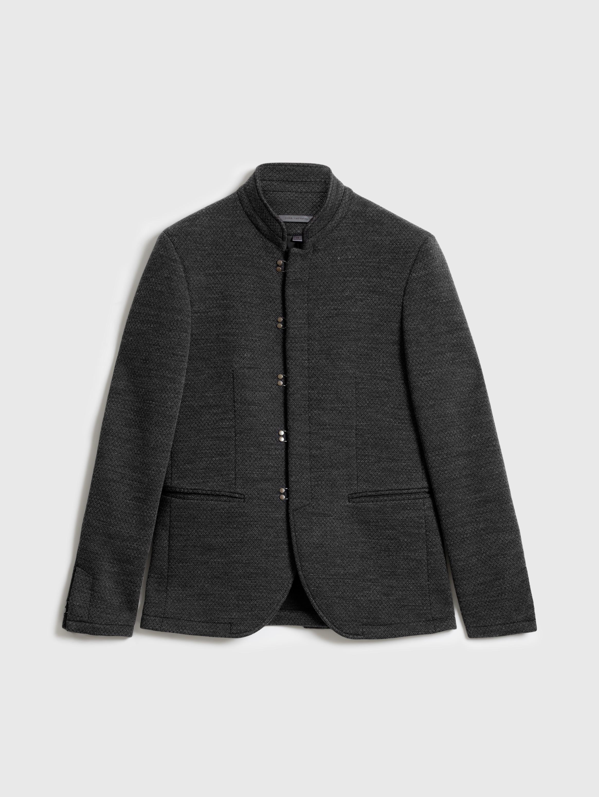 Veste John Varvatos - Revers Debout - Taille US 36 (Italie) - 100% Coton Et Lin - Neuf Avec Étiquettes - Modèle 1398