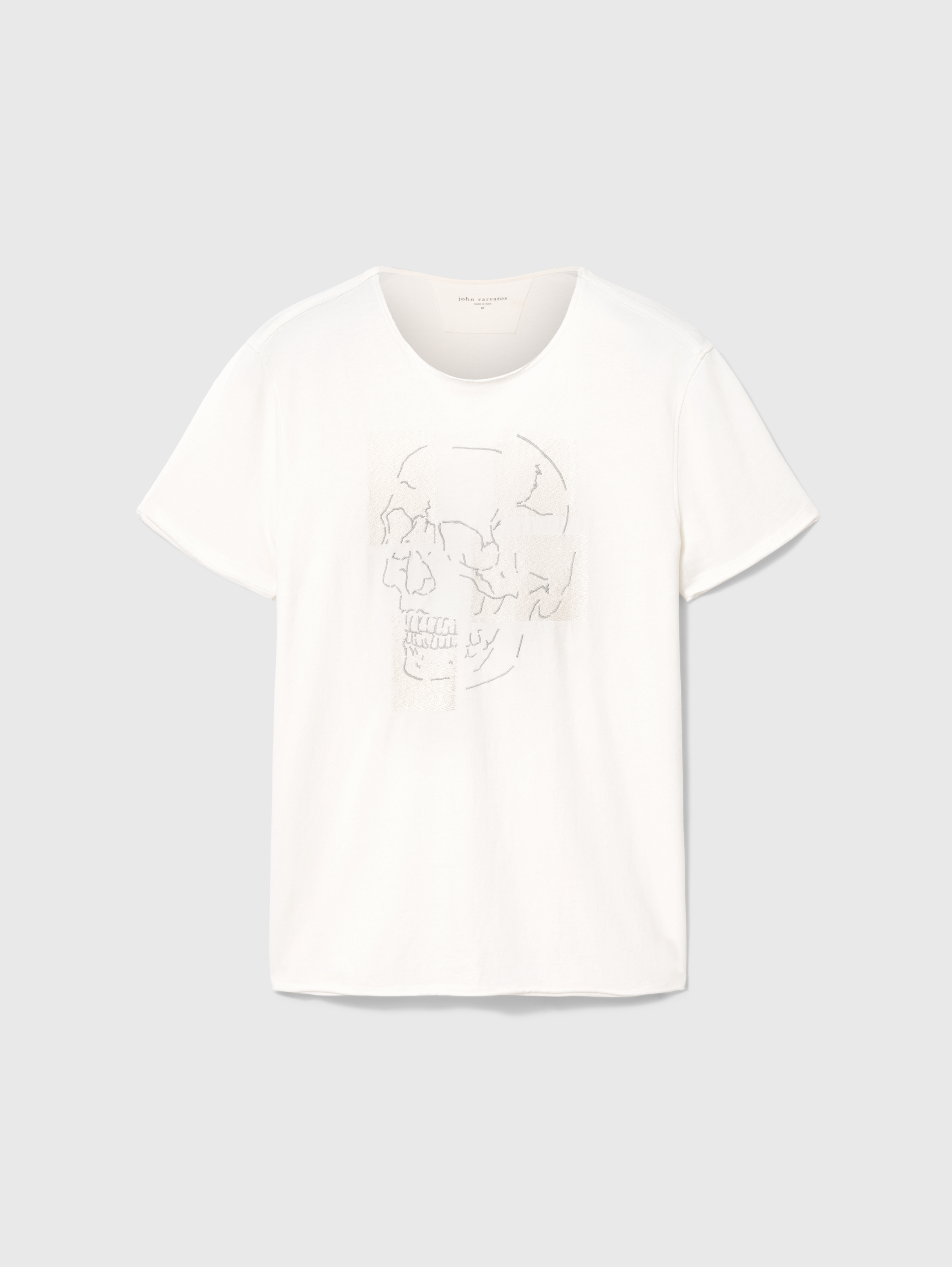 SKULL TILES GRAPHIC T-SHIRT | John Varvatos