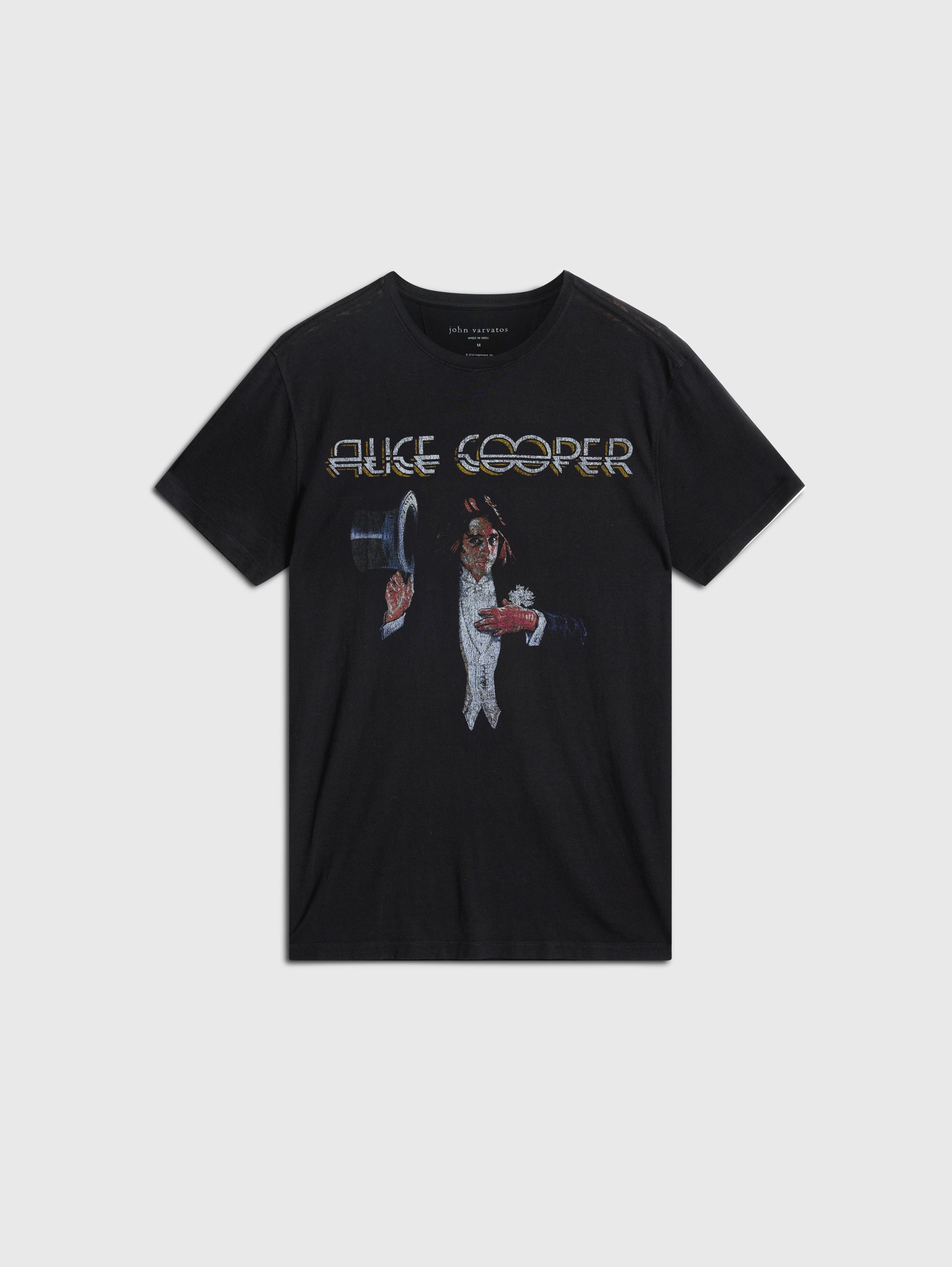 【VINTAGE】alice cooper半袖Tシャツ Vintage Alice Cooper T-Shirt