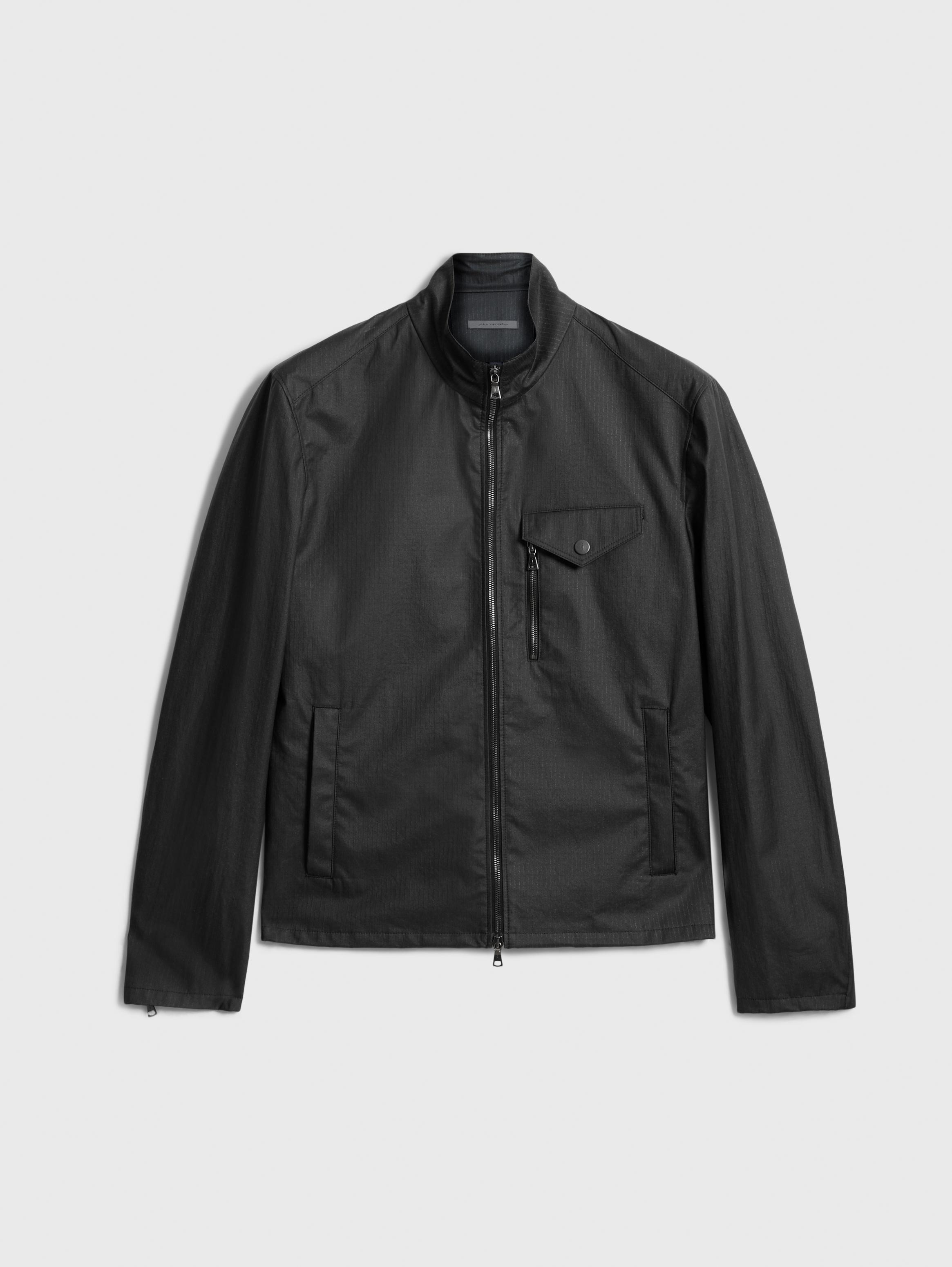 【新品】ジョン・ヴァルベイトスJOHN VARVATOS　ストライプジャケット 新品】ジョン・ヴァルベイトスJOHN VARVATOSストライプジャケット