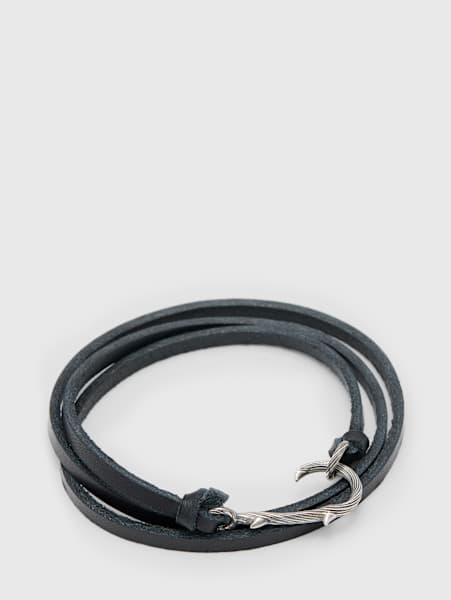 THORN STERLING SILVER WRAPAROUND BRACELET