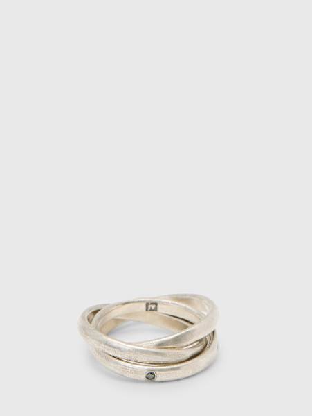 STARDUST TRI-ROLLING RING