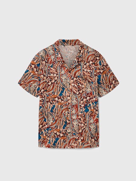 FIRENZE CAMP COLLAR SHIRT