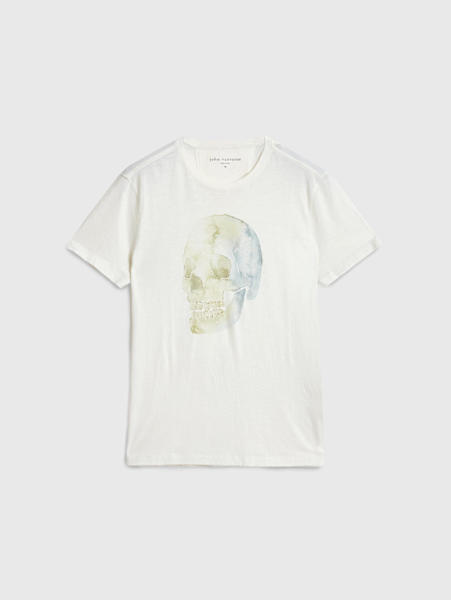 WATERCOLOR SKULL TEE