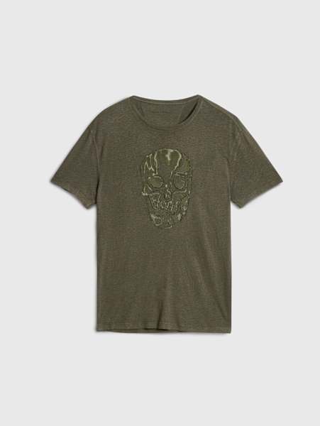 CHAIN SKULL TEE