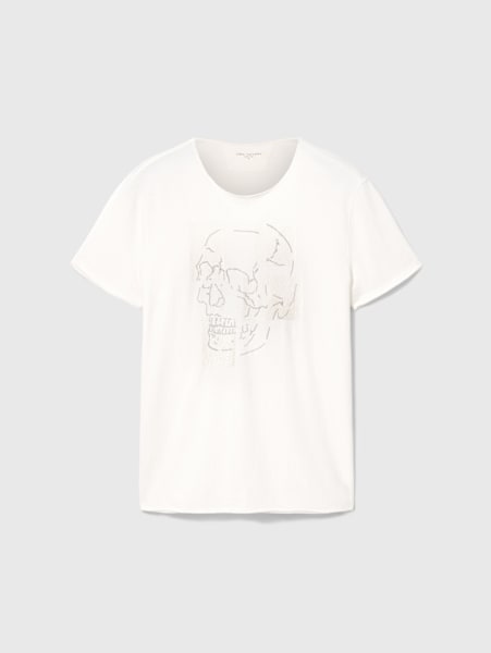 SKULL TILES GRAPHIC T-SHIRT