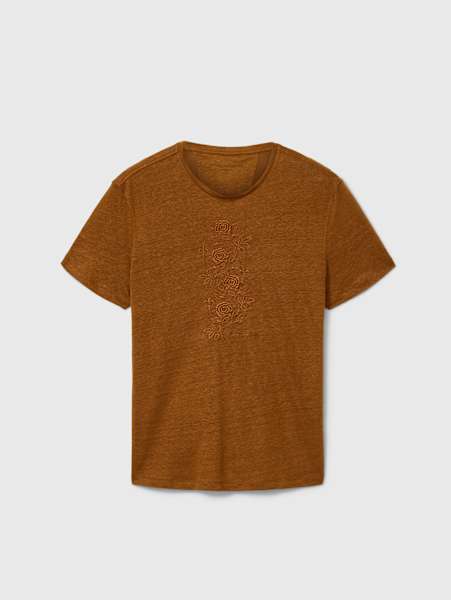 ROSE VINE GRAPHIC T-SHIRT