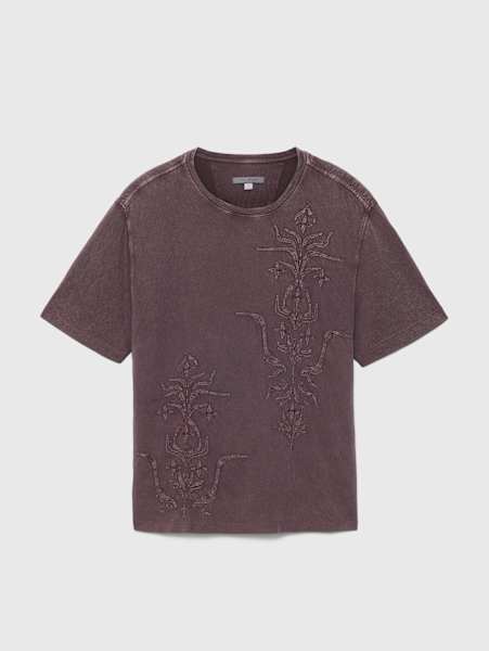 GOTHIC EMBROIDERY TEE