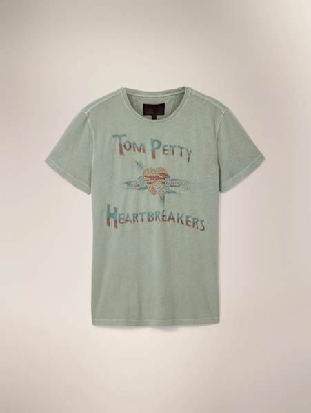 TOM PETTY AND THE HEARTBREAKERS EMBROIDERED TEE