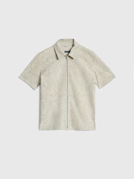 WADE LEATHER SHIRT