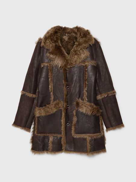 DENTON SHEARLING COAT