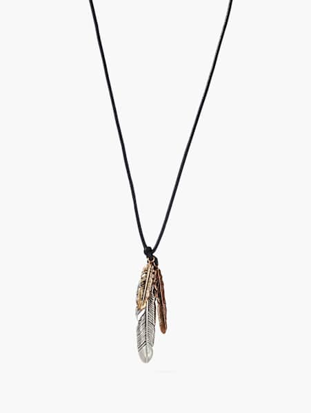 FEATHER PENDANT NECKLACE