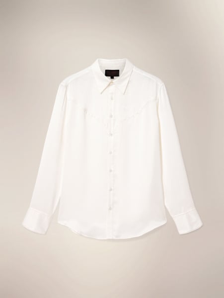 TOM PETTY LEOPARD JACQUARD SHIRT