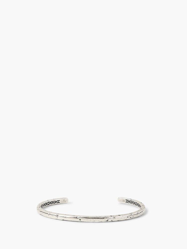 SILVER DISTRESSED CUFF