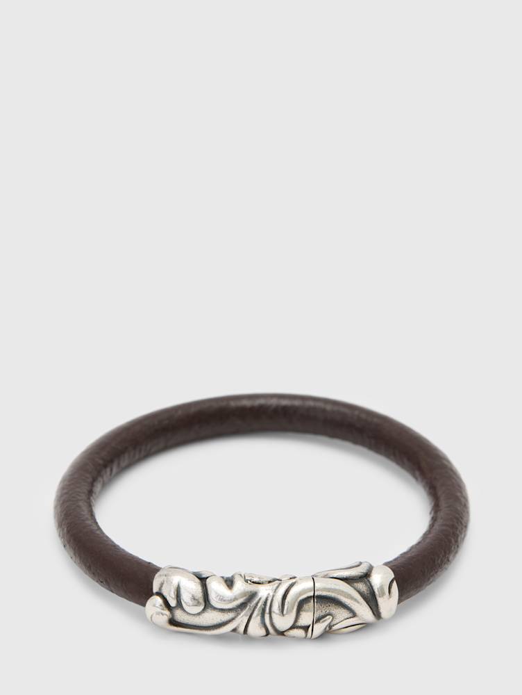 GOTHIC LEATHER BRACELET