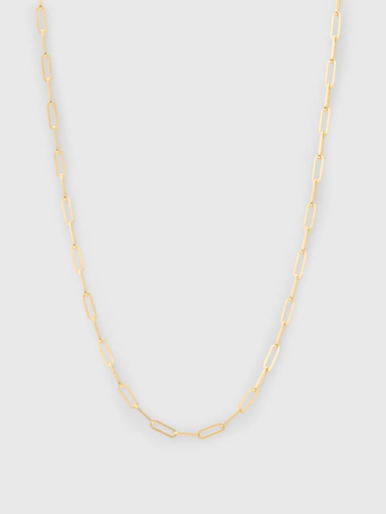 18K GOLD LINK NECKLACE