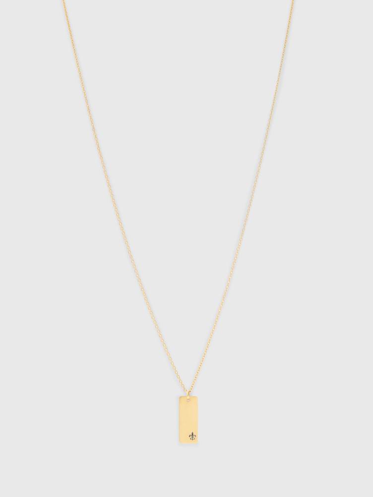 18K GOLD PENDANT NECKLACE