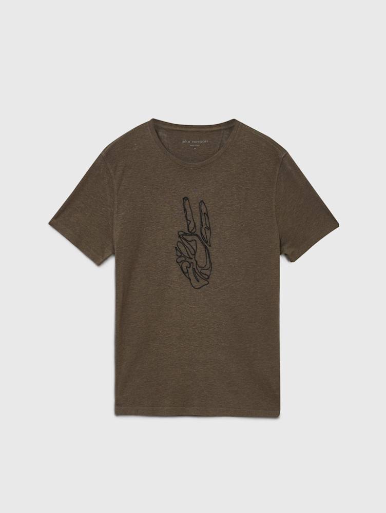 CORDING PEACE TEE