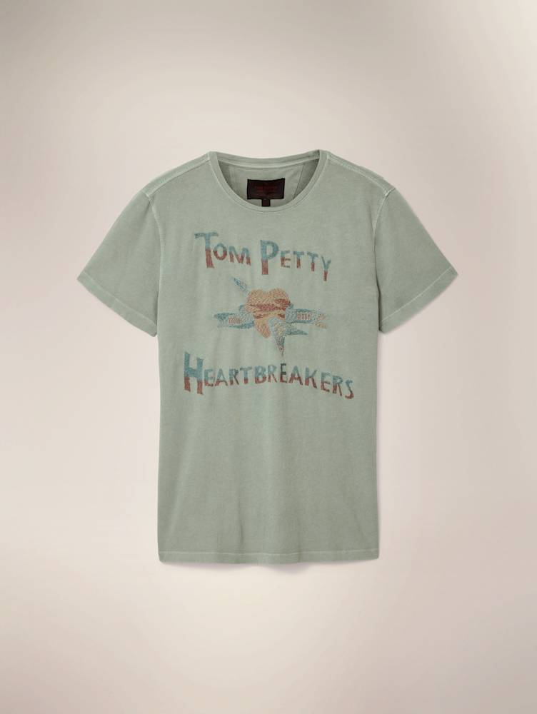 TOM PETTY AND THE HEARTBREAKERS EMBROIDERED TEE