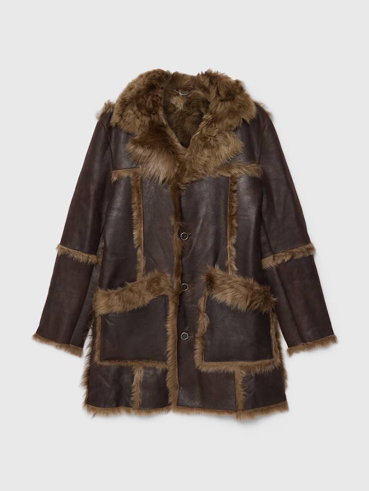 DENTON SHEARLING COAT