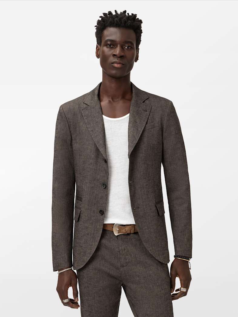 john varvatos　メンズ　ジャケット　コート　ゴートスエード　56 john varvatos メンズ ジャケット コート ゴートスエード 56