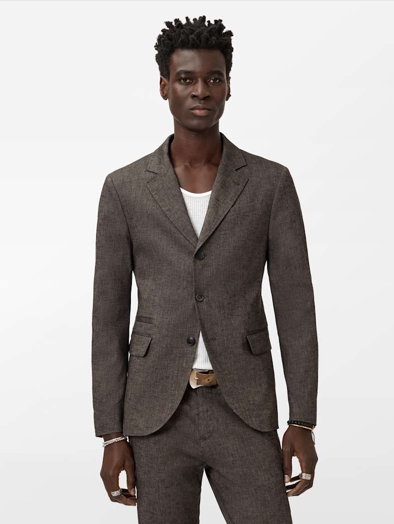 john varvatos　メンズ　ジャケット　コート　ゴートスエード　56 john varvatos メンズ ジャケット コート ゴートスエード 56