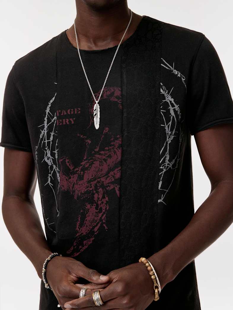BARBED WIRE + SCORPION TEE