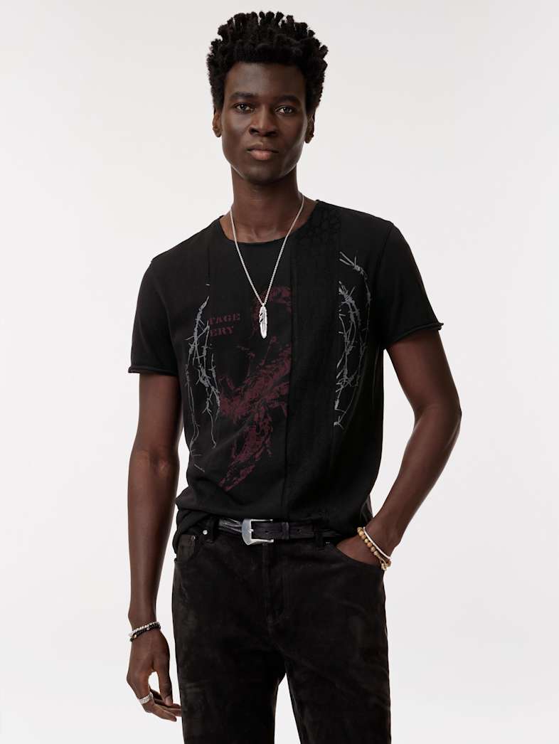 BARBED WIRE + SCORPION TEE