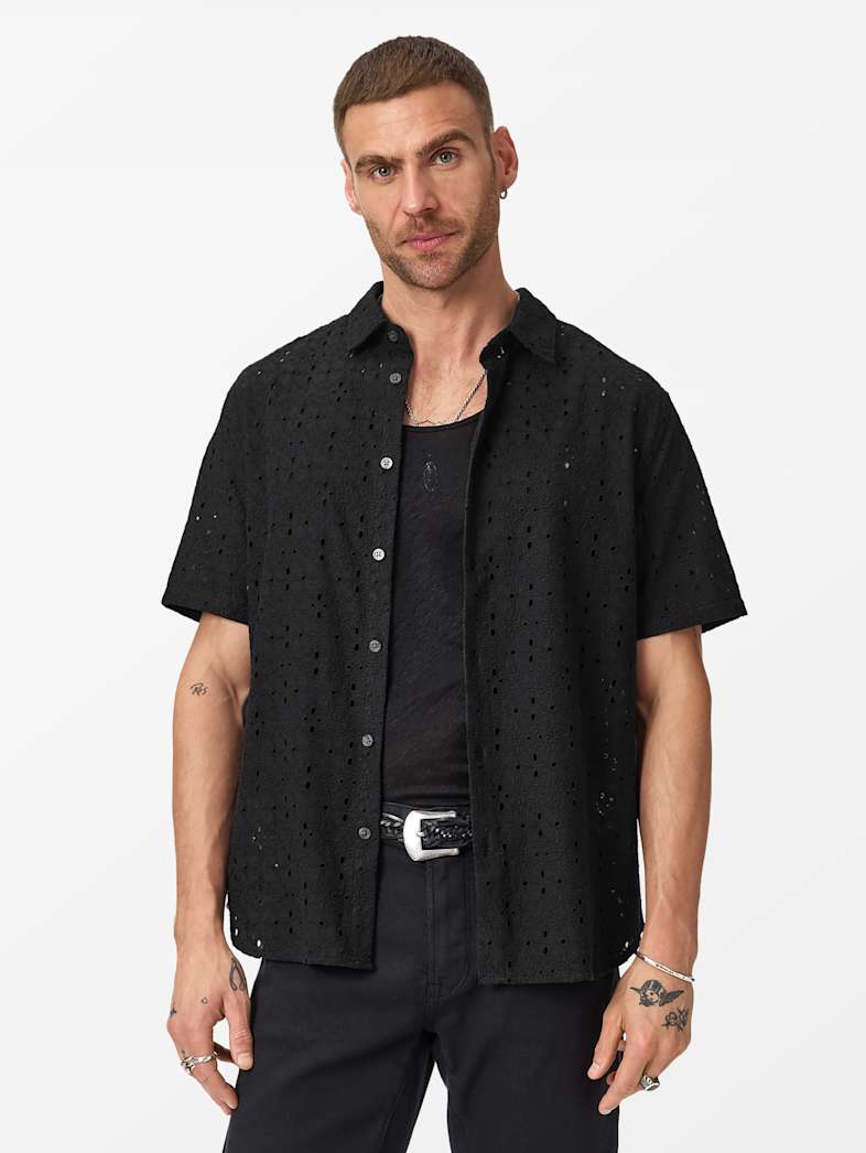 nhoj JOHN シャツ litmus SEAN SHIRT | John Varvatos